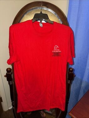 Gildan Red Ducks Unlimited 'DAWG FAITHFUL' Short-Sleeve Tee
